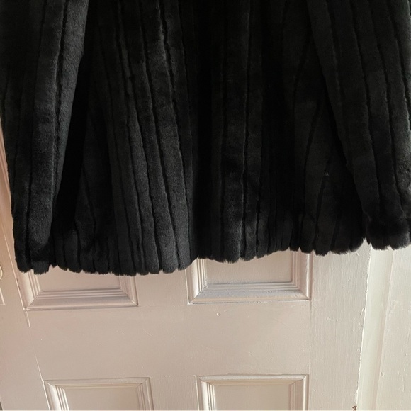 Nwt New Faux Mink Fur Coat - Picture 9 of 11